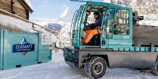 nachhaltige Beschaffung: Entsorgung Recycling Zermatt durch Schwendimann